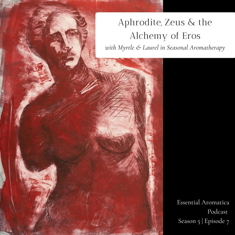 Aphrodite, Zeus, and the Alchemy of Eros: Myrtle & Laurel in Seasonal Aromatherapy